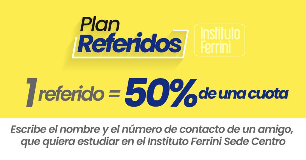 plan referidos Instituto Ferrini Sede Centro